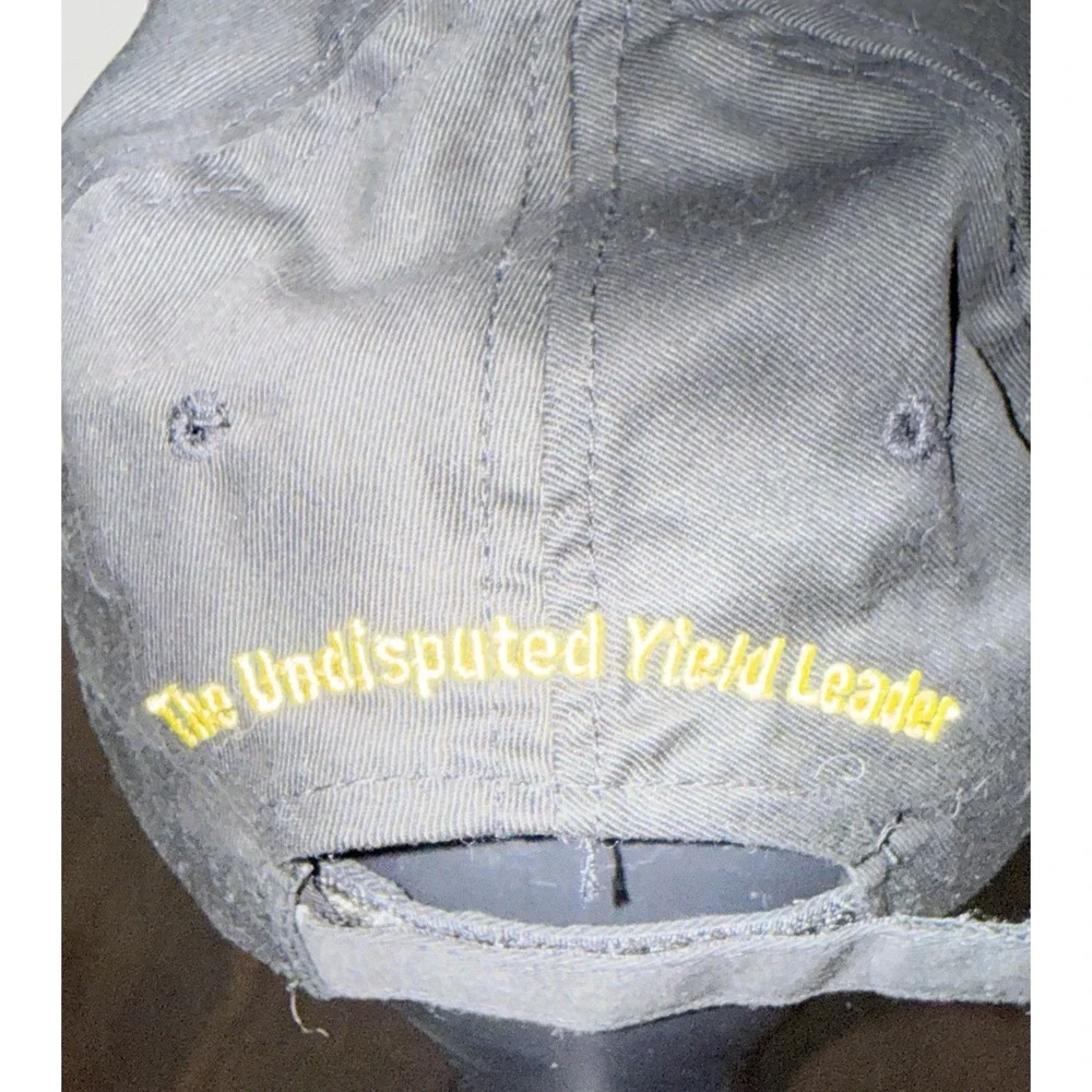 NuTech Seed Black Trucker Hat Baseball Cap Adjustable Raised 3D Logo Headliner V